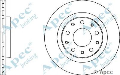 APEC BRAKING dsk2949 -  Тормозной диск